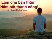 Làm chủ bản thân