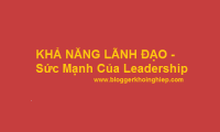 Sức mạnh của lãnh đạo