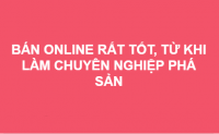 BÁN ONLINE RẤT TỐT, TỪ KHI LÀM CHUYÊN NGHIỆP, PHÁ SẢN