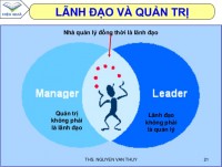 LEADER KHÁC MANAGER NHƯ THẾ NÀO.