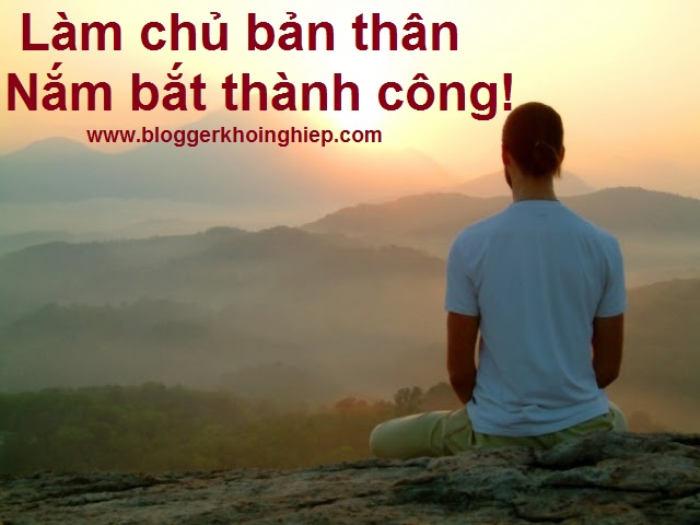 Làm chủ bản thân