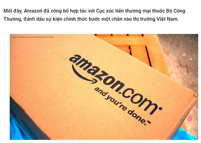bán hàng trên amazon